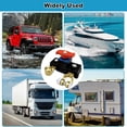 thumbnail image 7 of Clearance! Car Battery Power Cut-Off Switch Breaker, Pure Copper Stable Transmission High Conductivity Disconnect Switch Smart Battery Disconnect for Car Truck Boat RV Supply, Under 10 Dollars!(Gold), 7 of 7