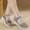 Blue, variant on Womens Lightweight Athletic Hiking Sandals Fashion Sport Walking Sandals Comfortable Slip On Shoes