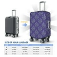 thumbnail image 6 of Balery Luggage Cover Lavender Flowers Print Suitcase Covers for Luggage Elastic Washable Suitcase Protector Fits 18-32 Inch Luggage-Large, 6 of 9