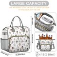 thumbnail image 5 of Fairy Princess Animal Pattern Womens Lunch Box for Work,Insulated Large Lunch Bag for Tween and Teen,Loncheras Para Mujer,Leakproof Adult Lunch Bag for Work,Beach,Travel,Picnic,Camping, 5 of 7
