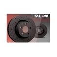 thumbnail image 4 of Hawk Performance Htc4201 Talon Cross Drilled And Slotted Brake Rotors, 4 of 5