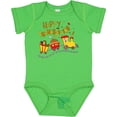 thumbnail image 3 of Inktastic Happy Thanksgiving Turkey Train with Food Boys or Girls Baby Bodysuit, 3 of 5
