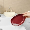 thumbnail image 4 of Clearance Rack under $5 Soap Dish Bathtub Soap Dishes For Bathroom Soap Tray With Drain Soap Dish For Shower Creative Plastic Self Draining Soap Bar Holder For Shower Wall, 4 of 5