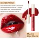thumbnail image 5 of Lápiz labial líquido resistente al agua mate brillo de labios desnudo pigmento rojo oscuro brillo de labios de terciopelo púrpura de larga duración para mujeres maquillaje esmalte de labios, 5 of 5