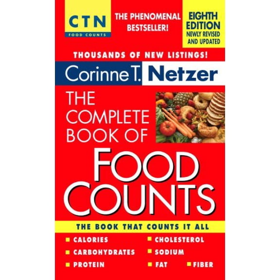 Pre-Owned The Complete Book of Food Counts, 8th Edition, 9780440243205, 0440243203, Paperback, 8 edition