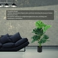 thumbnail image 2 of Planta artificial en maceta alta simulación decorativa de la planta artificial de Monstera de los 80cm realista para el hogar ANGGREK Otros, 2 of 7