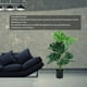 thumbnail image 3 of Planta En Maceta Artificial, Planta Decorativa De Monstera Artificial De 18 Hojas 80 Cm Para Tienda, 3 of 7