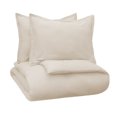 thumbnail image 3 of Vue Lark solid 3 piece Duvet Cover set, 3 of 4