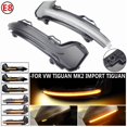 thumbnail image 3 of Dynamic Mirror for Volkswagen Tiguan MK2 II R 5N 2017 2018 2019 2020 for VW light Blinker Turn Signal, 3 of 7