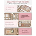 thumbnail image 2 of BAGSMART Electronics and Cable Organizer Travel Case for Phone, SD Card, Accessories Pink, Compact Tech Storage Bag, 2 of 4