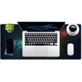 thumbnail image 4 of Large Professionnal Mouse Pad with Unique Design - Desk Mat and Desk Pad for Home and Work - Infinite Colorful Space Scenery - Full Desk XXL Extended Gaming Mouse Pad 35.4" X 15.7", 4 of 6