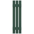 thumbnail image 3 of 12"W x 43"H Mid-America Vinyl, Standard Size Three Board Spaced Shutters, w/Installation Shutter-Lok's & Matching Screws, 028 - Forest Green, 3 of 13
