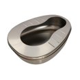 thumbnail image 5 of Gazechimp Stainless Steel Bed Pan Easily to Clean Portable Bedpan for Men Women Elderly without lid, 5 of 8