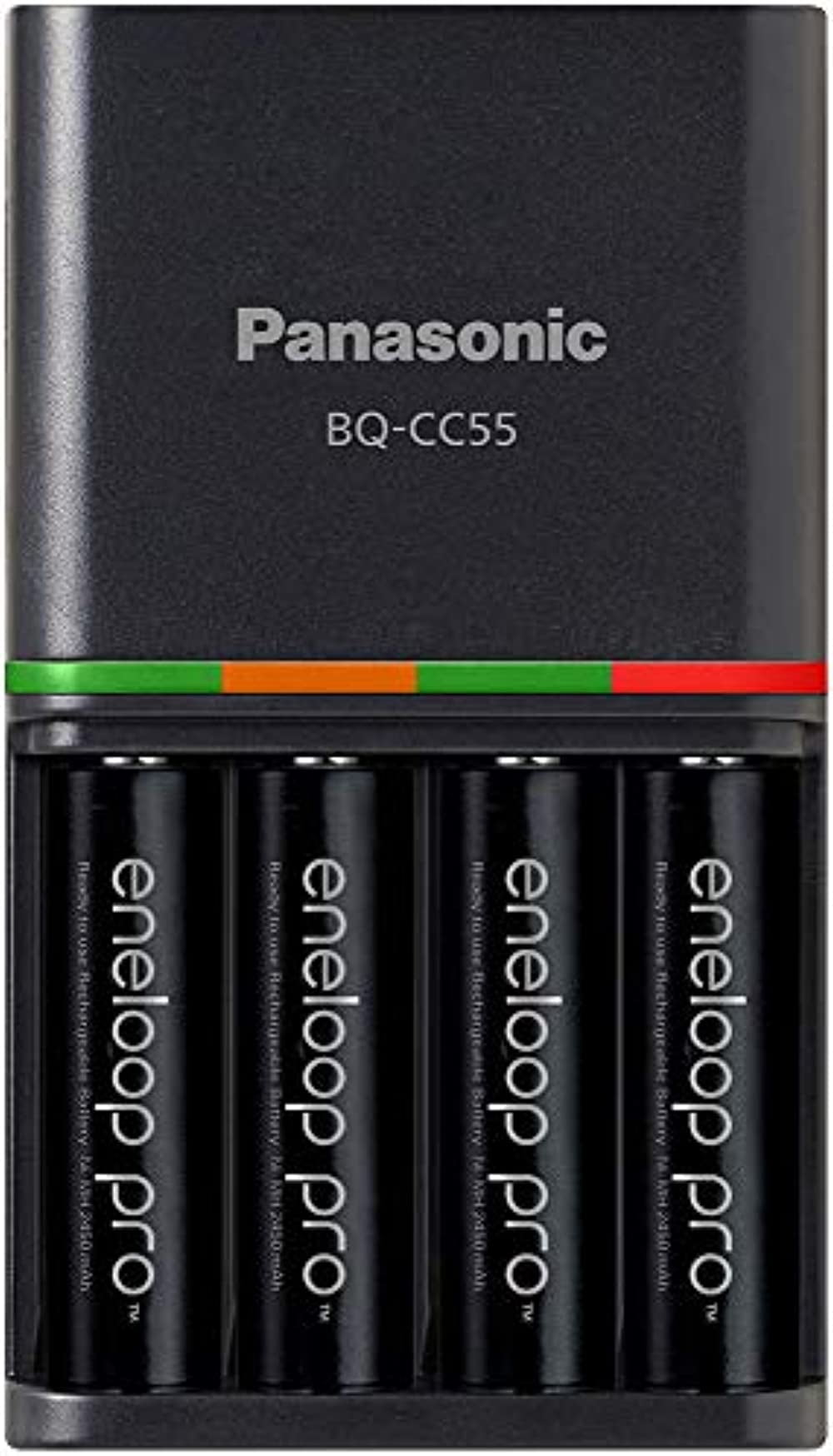 Panasonic KKJ55KHC4BA Advanced 4 Hour Quick Battery Charger with 4AA