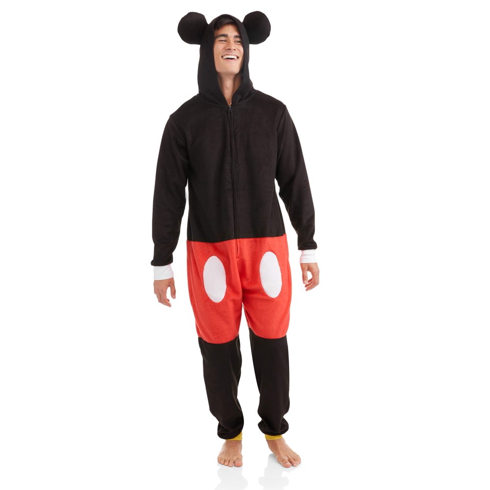 Disney Disney Disney Mickey Mouse Men's Onesie Union Suit Walmart