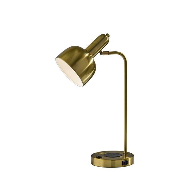 Rico Supercharger Desk Lamp - Antique Brass