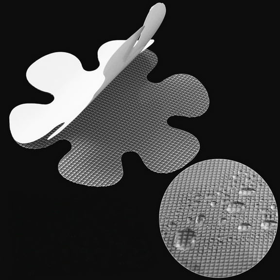20-Pack Non-Slip Bathtub Stickers Safety Treads For Bathroom Tubs Showers Stairs, 10X10Cm Adhesive Anti-Slip Decals With Raised Friction Design To Prevent Slips And Falls