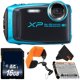 thumbnail image 1 of Fujifilm FinePix XP120 Digital Camera (Sky Blue) 600019758 + 16GB SDHC Class 10 Memory Card + FUJI XP RUGGED FLOATING STRAP + MicroFiber Cloth Bundle FUJIFILM 600019758-1, 1 of 1