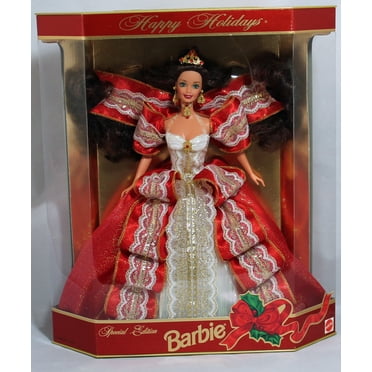 2002 Holiday Celebration Barbie Doll Special Edition - Walmart.com