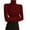 Red 1, variant on Thermal Underwear for Women Womens Turtleneck Long Sleeved Autumn Winter 2024 Tight Knit Sweater with A Slim Black Pullover Underneath the Lapel Thermal Shirts for Women Yellow