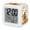 Yellow Orange, variant on Red Christmas Digital Alarm Clock for Bedrooms, Smart LED Alarm Clock with 7 Color Changing Night Light, Xmas Snowman Pine Tree Winter Snowflakes Silent Wake Up Clocks for Sleep Study Cooking