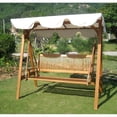 thumbnail image 1 of International Caravan Royal Tahiti Outdoor Patio Swing Set, 1 of 2