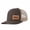 Army green and khaki, variant on UNDER NEW MANAGEMENT (SPEAK TO MY WIFE) Letter Leather Patch Color Block Trucker Hat Unisex Adjustable Cotton Breathable Fashion Cap for Travel Daily Wear
