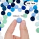 thumbnail image 3 of Uxcell Paquete de 500 Pompones para Manualidades, 0.59" (15mm) Poliéster Serie Azul Suave y Esponjoso Bolas de Pompones Multicolores, 3 of 7