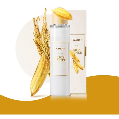 Rice Toner by K Beauty Contains 77.78% Rice Extract from Korea and Glow Essence with Niacinamide, which is Ideal for Dry Skin and hydrates it. It is Vegan, Alcohol-Free, Fragrance-Free