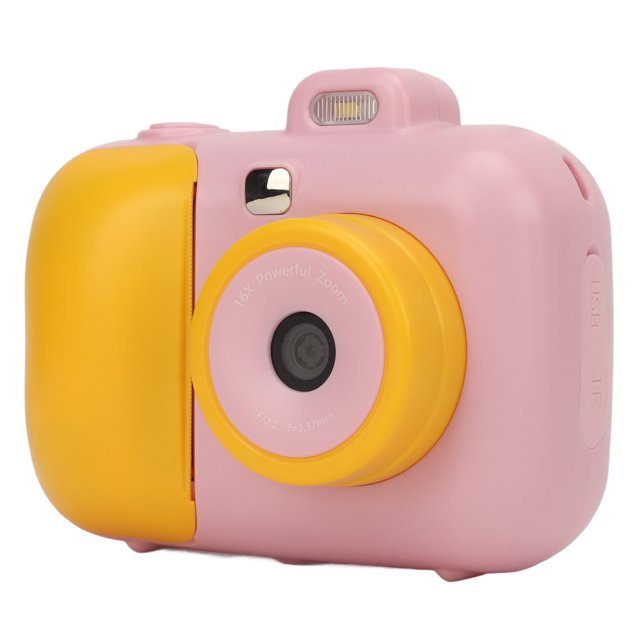Cámara Instantánea Para Niños, Cámara Digital De 42 MP Con Pantalla IPS HD De 2,4 Pulgadas, Impresión Térmica, Material ABS, Batería Potente, Para Niñas Y Niños Pequeños