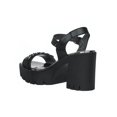 thumbnail image 4 of Zapatillas Para Mujer Tacón Ancho Cadena Casuales Negro negro 25 Incógnita 032D2A, 4 of 7