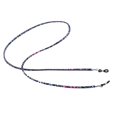 thumbnail image 2 of Soporte para de sol de Cuerda de lectura de primera Azul Hugo  Collar de cadena de gafas, 2 of 7