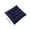 thumbnail image 3 of COFEST Crystal Velvet Cushion Home Chair Cushion Simples and Comfortable Modern Computer Chair Cushion Dark blue, 3 of 9