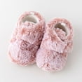 thumbnail image 2 of HUANBAI Unisex Baby Slippers Girls Boys Booties Winter Warm Baby Socks Shoes Crib Shoes Baby Footwear 6-8 Months, 2 of 8