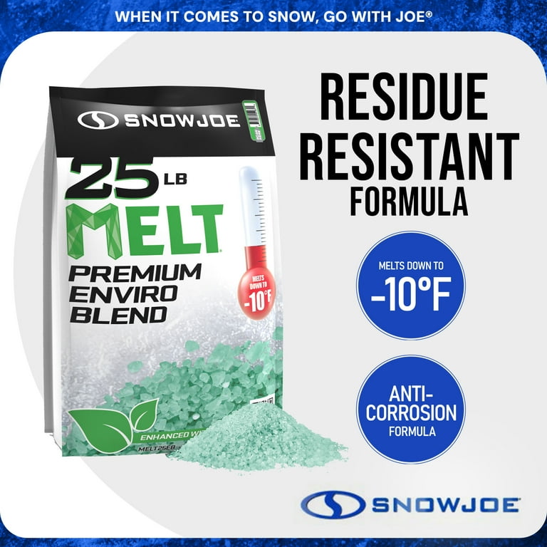 Snow Joe Melt Premium Enviro Blend Ice & Snow Deicer, Pet-Friendly