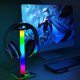 thumbnail image 3 of Audífonos Soporte para RGB Puerto USB dual Escritorio de control táctil Soporte para para juegos Rack WDOplteas Para estrenar, 3 of 8