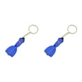 thumbnail image 1 of Sonducket Llavero diseño de aletas de buceo colgantes colgantes de barco de mar regalo de entusiasta de silicona adorno de llavero para mochila Azul 2Conjunto, 1 of 6