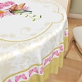thumbnail image 2 of MIZHONA Butterfly Round Tablecloth,Colorful Table Cloth for Kitchen Dinning Party Outdoor Decor，72", 2 of 5