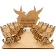 thumbnail image 1 of Adorno De Vela De Recuerdo De Navidad, Portavelas De Madera Diy Para Recordar A Los Seres Queridos, Decoración De Boda Para El Hogar De Vacaciones Minnieouse HA038932-00, 1 of 6