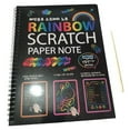 thumbnail image 1 of Manda Stell Create Rainbow Scratch Art For Kids - Best Gifts, 1 of 8