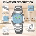 thumbnail image 6 of SKMEI Womens Watch Stainless Steel Waterproof Quartz Analog Watches for Women Casual Fashion Wristwatch, 6 of 9