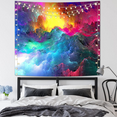 thumbnail image 6 of ONXE Boho Tapestry for Bedroom Aesthetic Pink Nature Art Room Decor Tapestry Multicolored Cloud Rainbow Tapestry Wall Hanging for Teen Girl Funny Large Posters for Living Room Dorm Decor (40"x60"), 6 of 6