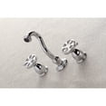 thumbnail image 3 of Kingston Brass KS3121RX Belknap Two-Handle Wall Mount Bathroom Faucet, Polished Chrome, 3 of 5