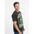 thumbnail image 3 of NBA Milwaukee Bucks Men's & Big Men's Front & Back Boxy Fit Mineral Wash Graphic T-Shirt, Sizes XS–4XLT, 2XB–5XB, 3 of 6
