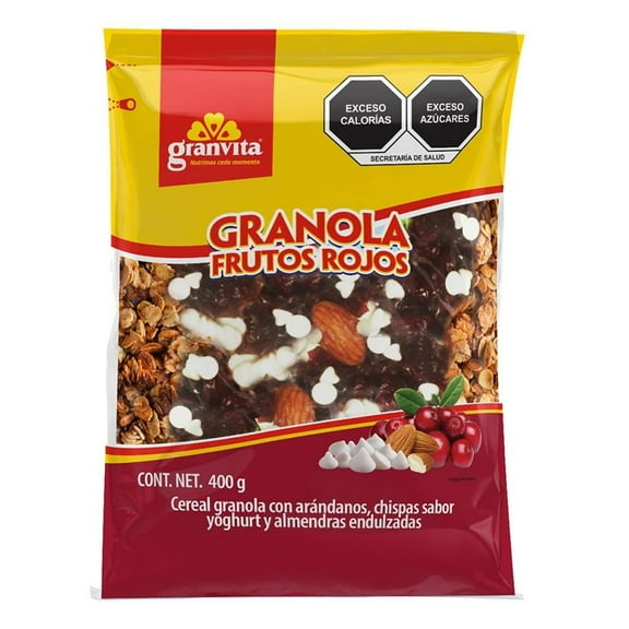Granola Granvita frutos rojos 400 g