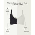thumbnail image 4 of Sujetador HONEYLOVE LiftWear Crossover sin aros, color arena, talla L, 4 of 4