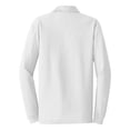 thumbnail image 6 of Mafoose Mens Long Sleeve Core Classic Male Pique Polo White XL, 6 of 6