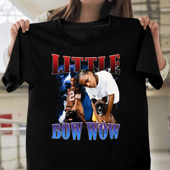Bow Wow Lil Bow Wow Rapper Hip Hop R&B Music Artist 2000s Nostalgia Fan Unisex T-Shirt, Size Up to 5XL