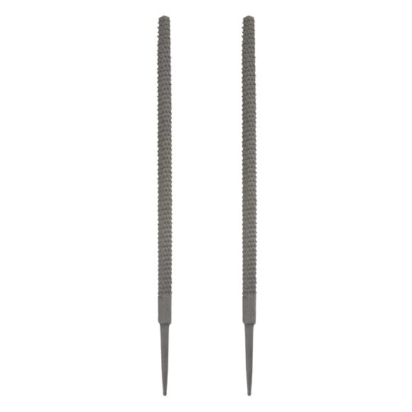 1pcs Lime à Bois 6 Pouces Acier Plat Taille Moyenne Lime à Friser Sans Poignée pour Affûtage Outil en Bois, Gris