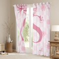 thumbnail image 3 of Erosebridal Girl Personalized Gifts Black Out Curtains,Alphabet S Curtains Pack of 2 (42x63 Each) For Kids, 3 of 7